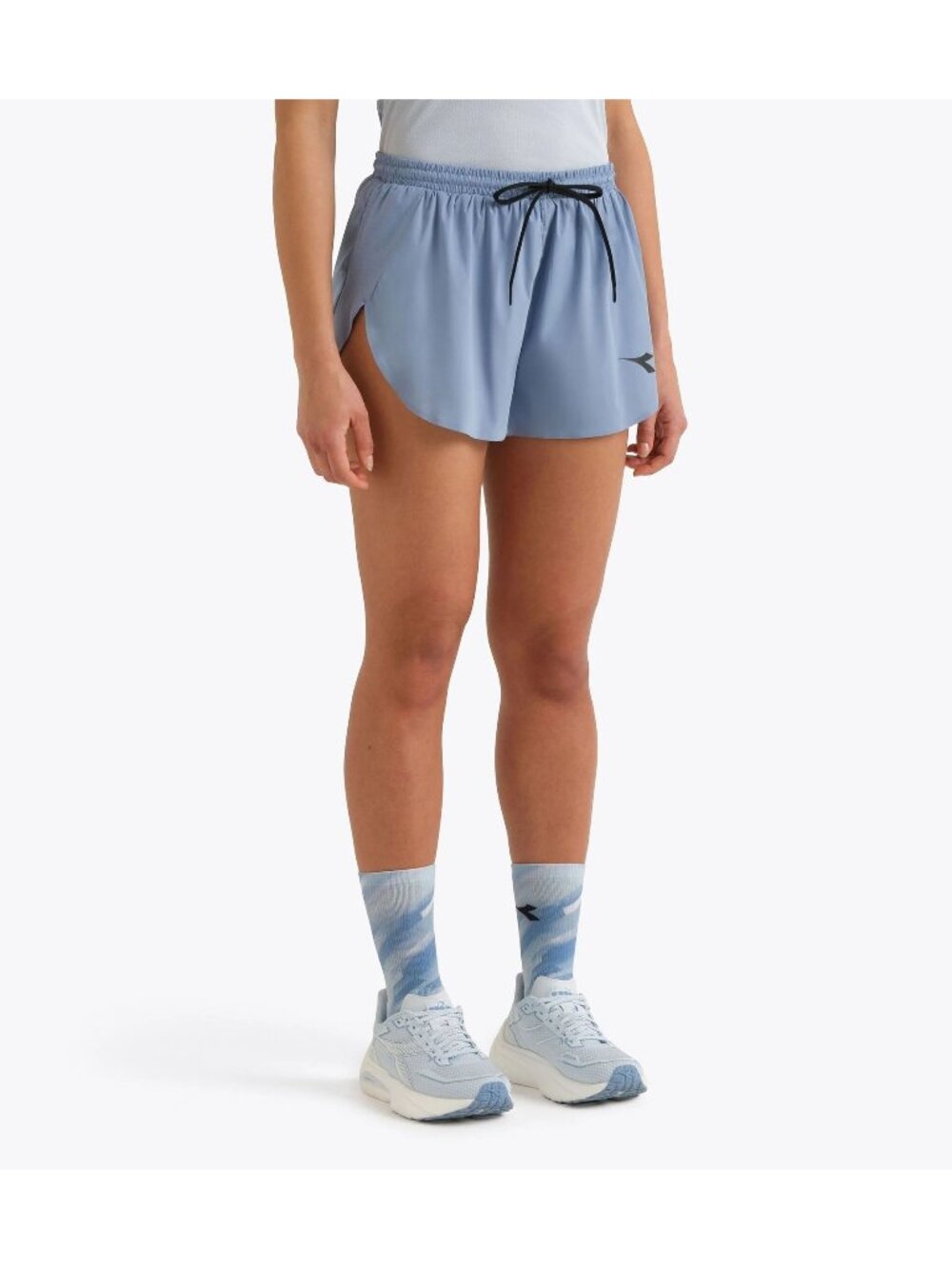 Diadora Women's Split Short 2.5'' Super Light Fibrazero Size S NEW WITH TAGS!